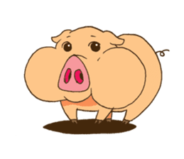 Moo-waan : The crazy pig sticker #6362872