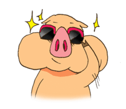 Moo-waan : The crazy pig sticker #6362890