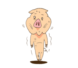Moo-waan : The crazy pig sticker #6362891