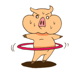Moo-waan : The crazy pig sticker #6362895