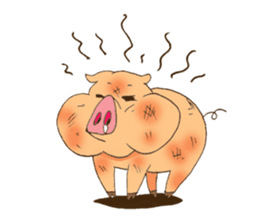 Moo-waan : The crazy pig sticker #6362900