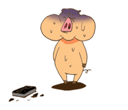 Moo-waan : The crazy pig sticker #6362907