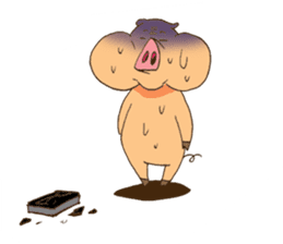 Moo-waan : The crazy pig sticker #6362907