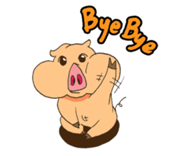 Moo-waan : The crazy pig sticker #6362911