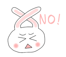 Kya! Rabbit sticker #6363322