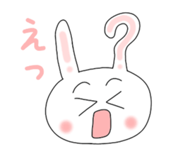 Kya! Rabbit sticker #6363329