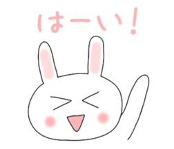 Kya! Rabbit sticker #6363331