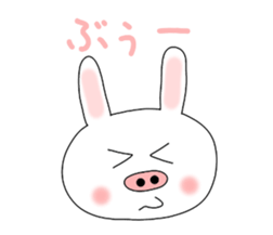 Kya! Rabbit sticker #6363334