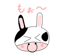 Kya! Rabbit sticker #6363343