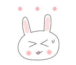 Kya! Rabbit sticker #6363351