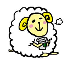 sheep Kinako sticker #6363714