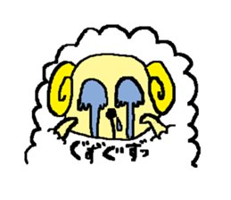 sheep Kinako sticker #6363718