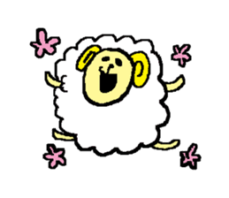sheep Kinako sticker #6363720