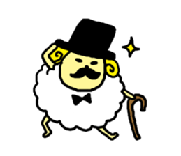 sheep Kinako sticker #6363721