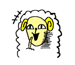 sheep Kinako sticker #6363722