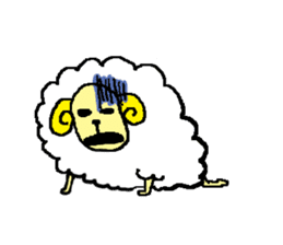 sheep Kinako sticker #6363727