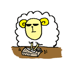 sheep Kinako sticker #6363731