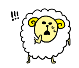sheep Kinako sticker #6363732