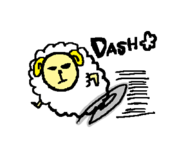 sheep Kinako sticker #6363734