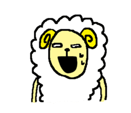 sheep Kinako sticker #6363735