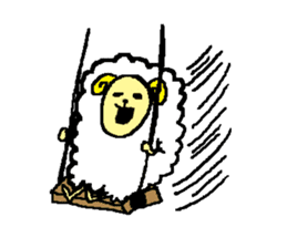 sheep Kinako sticker #6363736