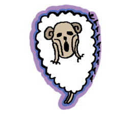 sheep Kinako sticker #6363738