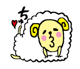 sheep Kinako sticker #6363739