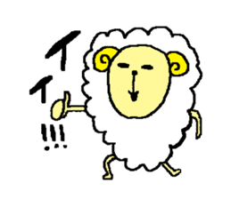 sheep Kinako sticker #6363742