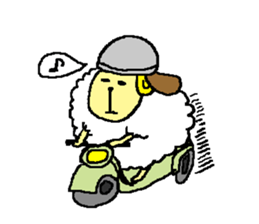 sheep Kinako sticker #6363743