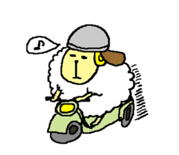 sheep Kinako sticker #6363743