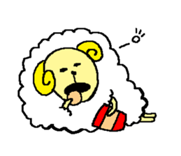sheep Kinako sticker #6363744