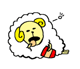 sheep Kinako sticker #6363744