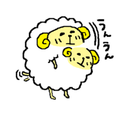 sheep Kinako sticker #6363747