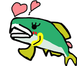 ayu fishday Sticker sticker #6363852