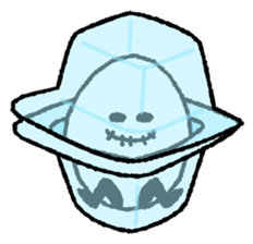 black egg and white egg sticker #6363888