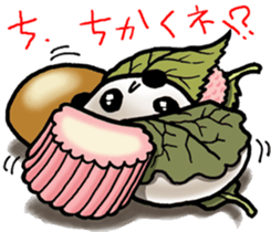 tame opening beans daifuku sticker #6364350