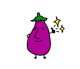 Oppodoji and Mr. Eggplant sticker #6364362