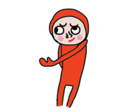 zentai chan sticker #6365123