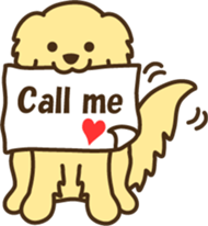 GR-Gorlden Retreiver- sticker #6365194