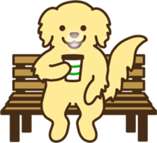 GR-Gorlden Retreiver- sticker #6365204