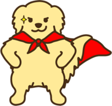 GR-Gorlden Retreiver- sticker #6365221
