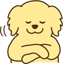 GR-Gorlden Retreiver- sticker #6365223