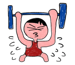 Crayon Kids and Children Drawing Sketch sticker #6365322