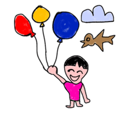 Crayon Kids and Children Drawing Sketch sticker #6365336