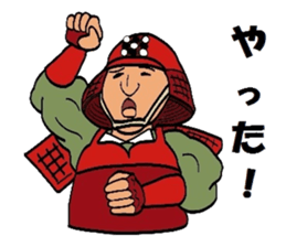 Mr.Igo Samurai sticker #6365689