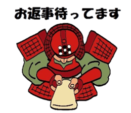 Mr.Igo Samurai sticker #6365698