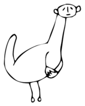 Dinosauroid sticker #6365750