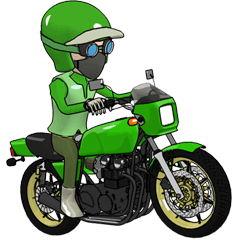 I continue to ride a motorcycle