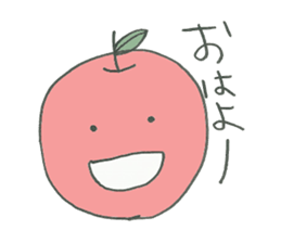 aomori apple sticker #6366953
