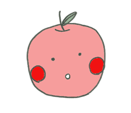 aomori apple sticker #6366955